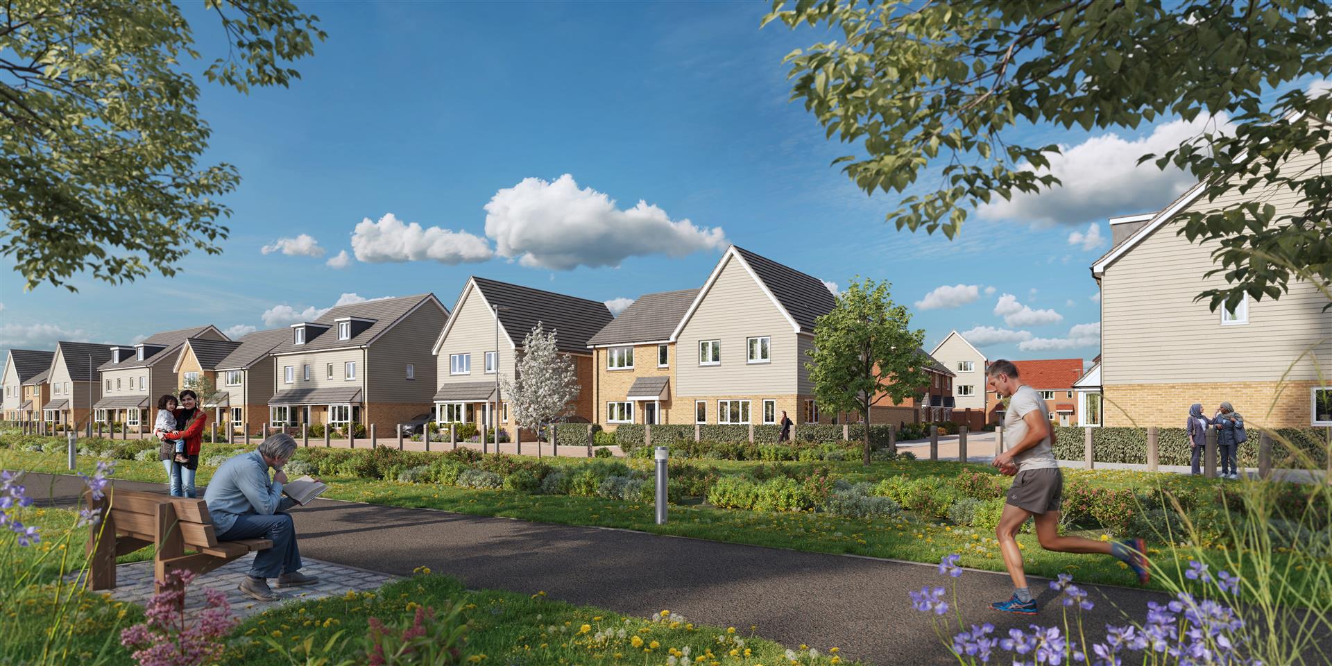 Phase one, plot 6 & 7, Eastbrook Village, Milton Keynes
